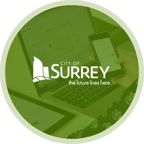 city of surrey online services.